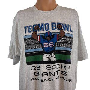 Lawrence Taylor T Shirt Mens Size XL Homage New York Giants Tecmo Bowl Football